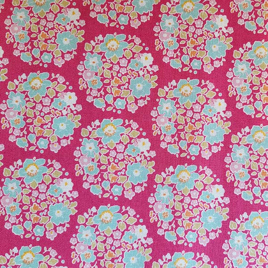 Tilda Quilt Collection Flower Nest Pink