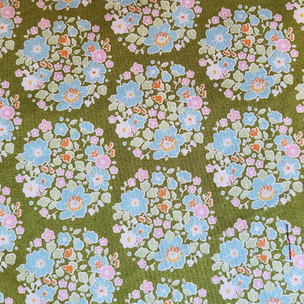 Tilda Quilt Collection Flower Nest Green